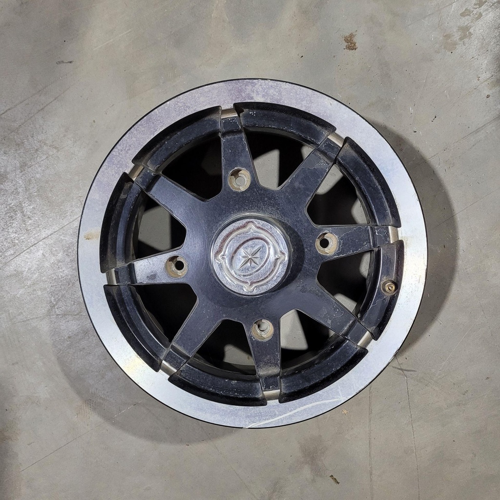 wheel, front, 12 x 6, 26.2, mat