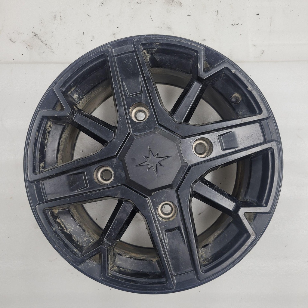 REAR RIM, MATTE BLACK