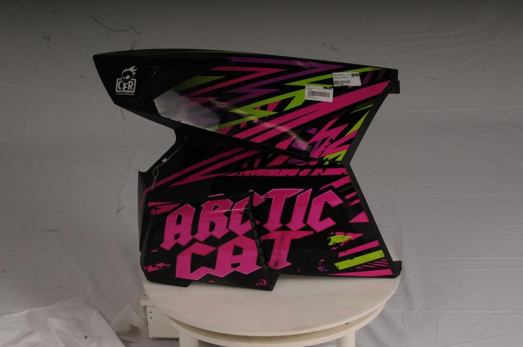 Panel, Side w/o Decals - Left - Black (inc. 13-18)