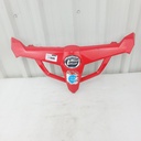 front deco panel, ferrari red painted red