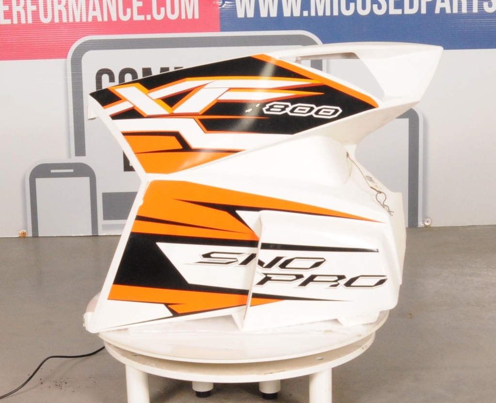 Panel, Side - Right - w/Decals - White