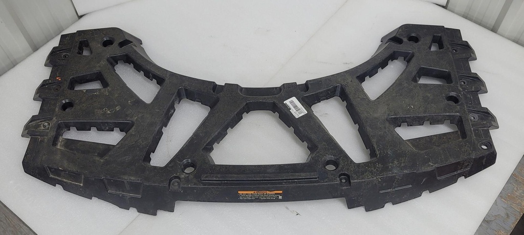 RACK ASSEMBLY, REAR, GLOSS BLAC