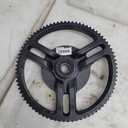 sprocket 79 teeth ass'y, carbon black st-s,