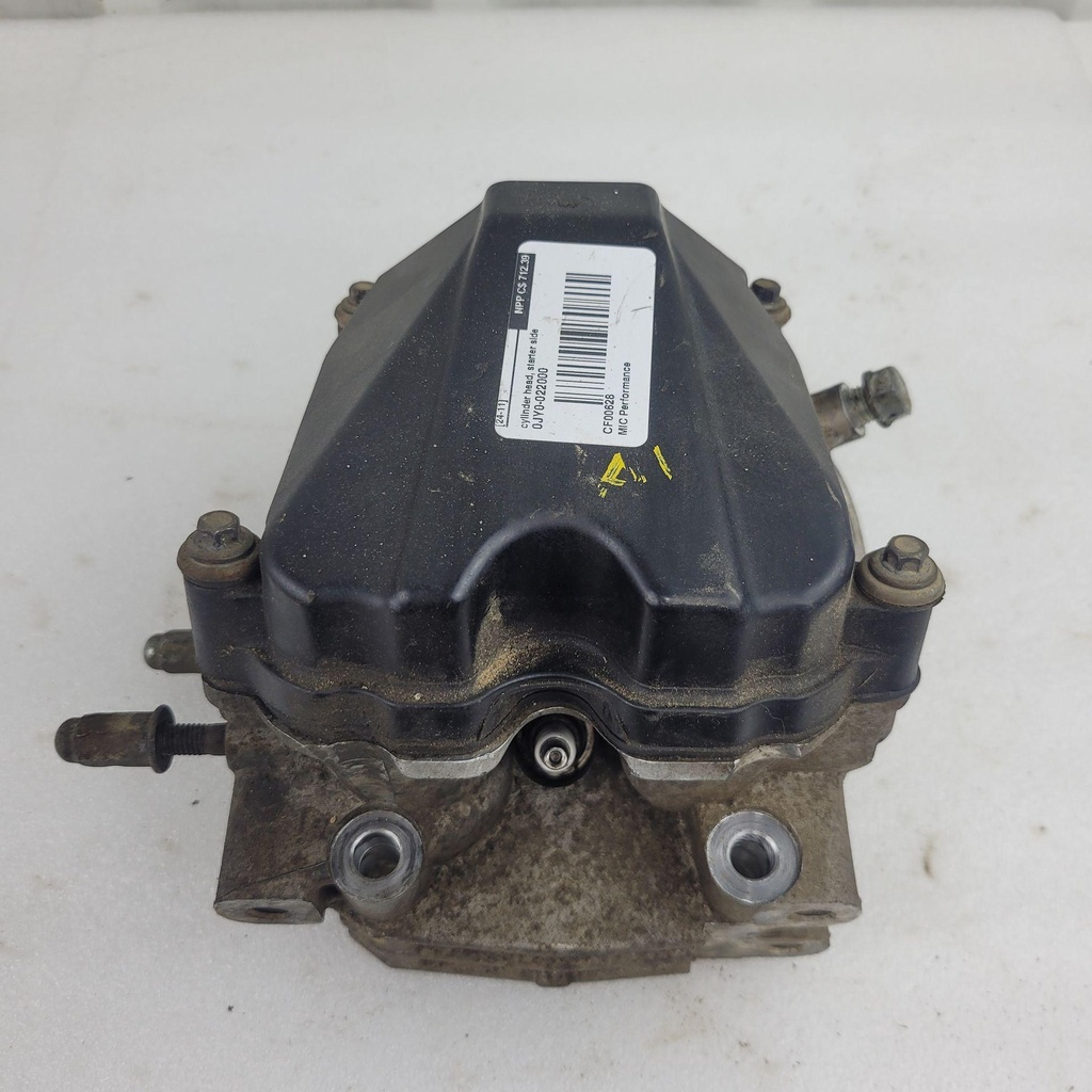 cylinder head, starter side