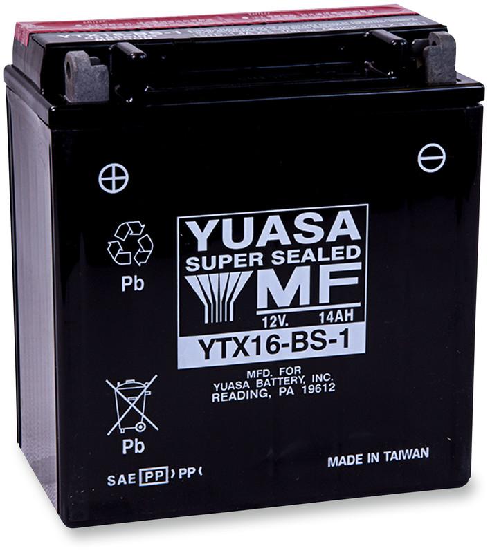 BATTERIE YTX16-BS  SANS ENTRETIEN