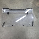 Flip-Down Windshield - Hard Coat Poly