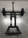 track arm, rear, black