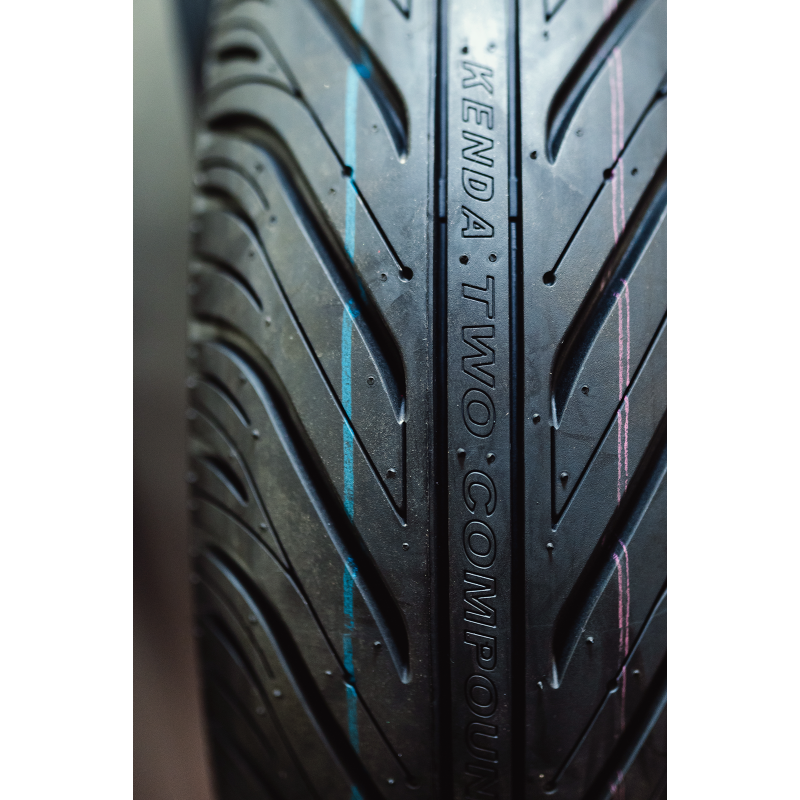 [10-0340-0922] 120/70-12 51L K6022 KOZMIK DUAL COMPOUND FRONT/REAR SCOOTER