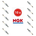 Lot de 10 Bougies NGK CR9EB - Spécification Origine Sea-Doo & Ski-Doo (Moteur Rotax 4-TEC)