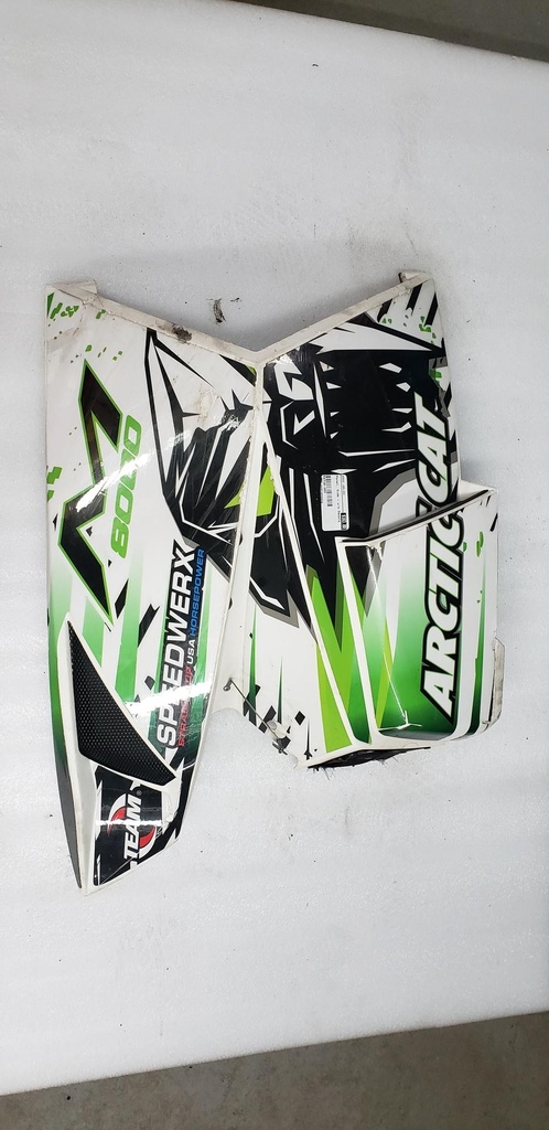 Panel, Side - w/o Decals - Left - White (inc. 14-19)