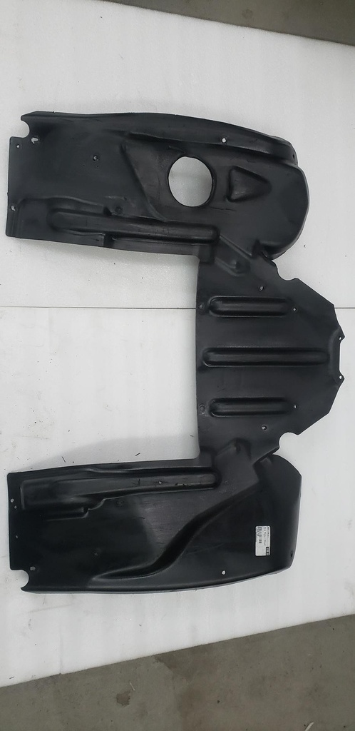 Skid Plate - Black - Arctic-Cat - 7639-720