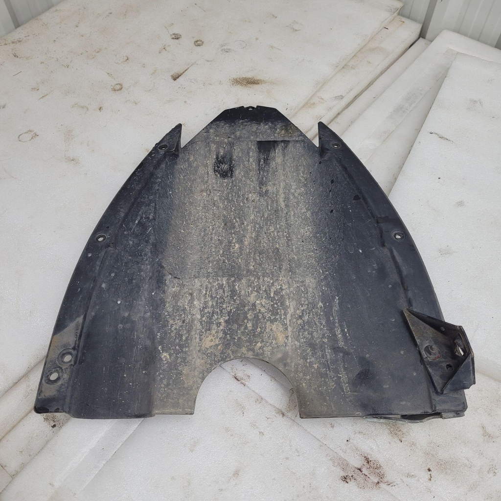 lh front fender moulding, cassis black current met