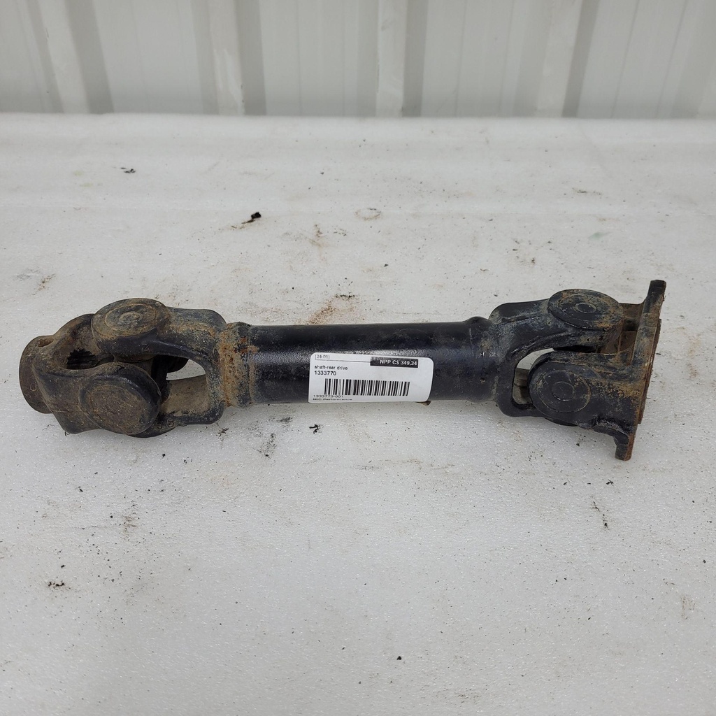 shaft-rear drive