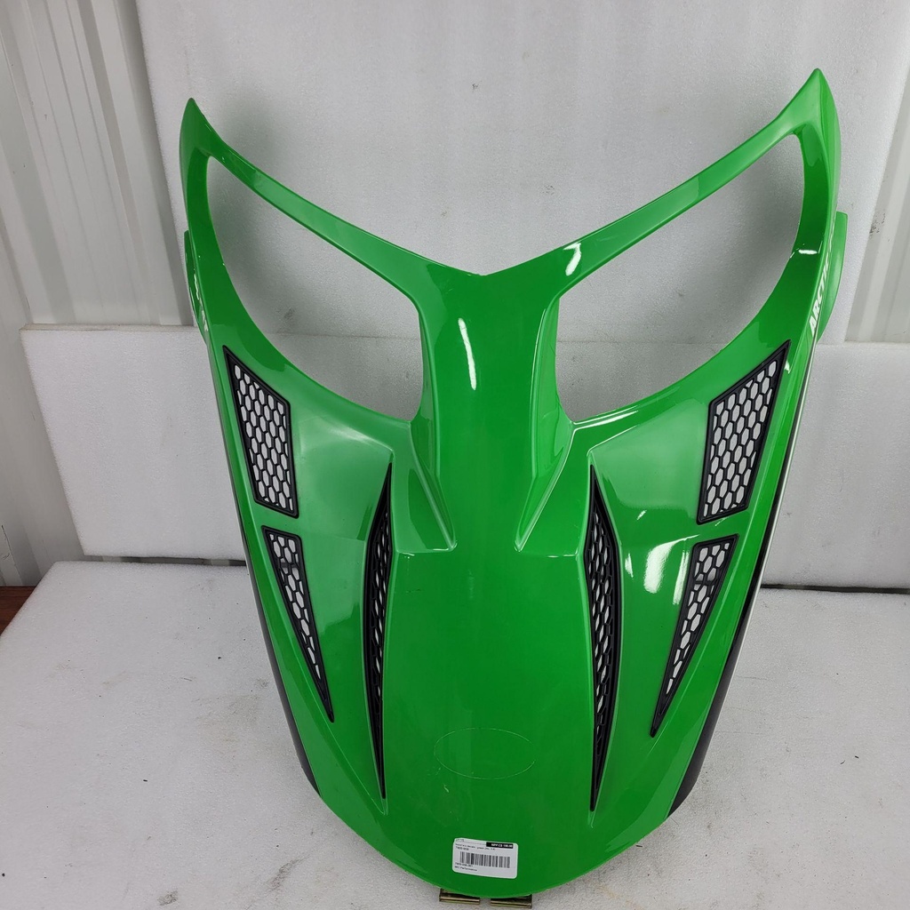 [7800-958-001] hood w/o decals - green (inc. 3-8)