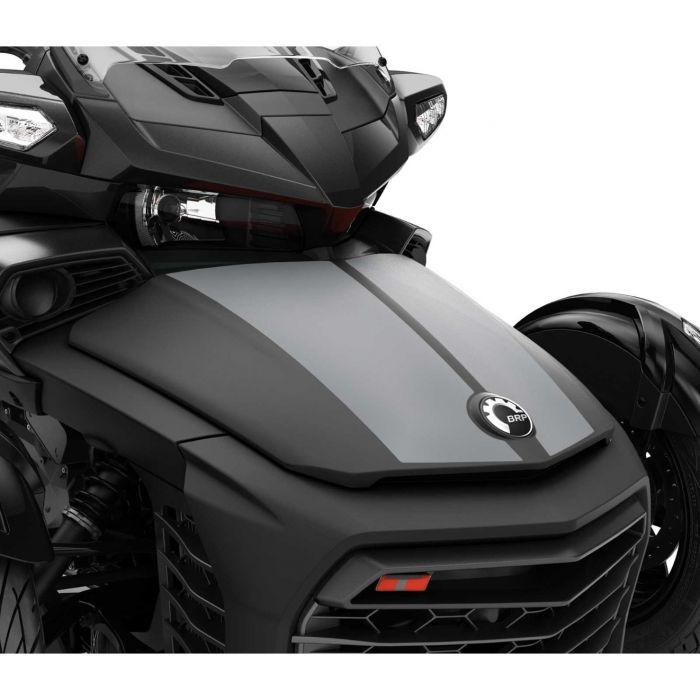 [219400712-001] Hood Stripes Decal Kit / Satin Silver
